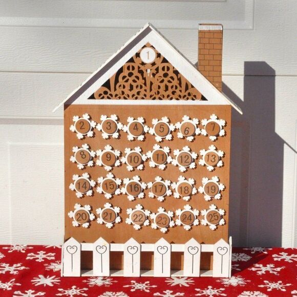 Countdown to Christmas Advent Calendar - New - Picture 1 of 3